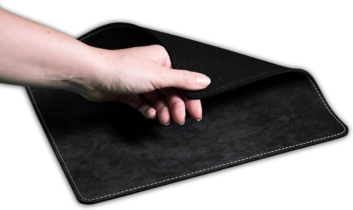 Trim Style – Mauspad 32×27 cm – Microfaser in Velour-Optik, rutschfest & pflegeleicht – Made in Germany
